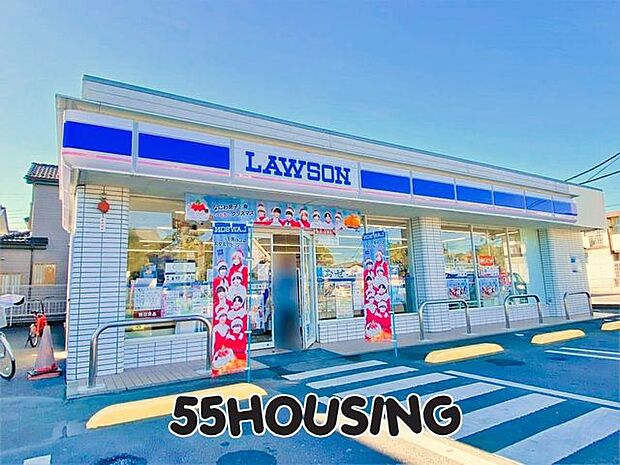 ローソン春日部栄町2丁目店 徒歩9分。 670m