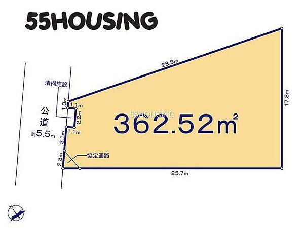 区画図