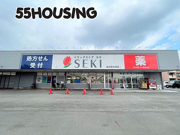 ドラッグストアセキ春日部大沼店 徒歩10分。 775m
