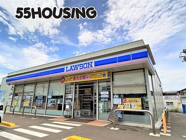 ローソン上尾上野店 徒歩5分。 400m