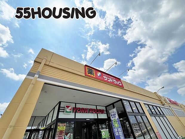 サンドラッグ東岩槻店 徒歩10分。 790m