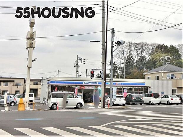 ローソンさいたま南中丸店 徒歩5分。 400m