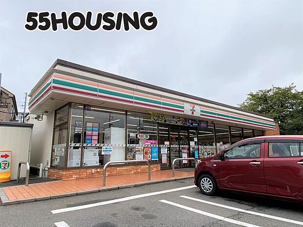 セブンイレブン春日部米島店 徒歩11分。 840m