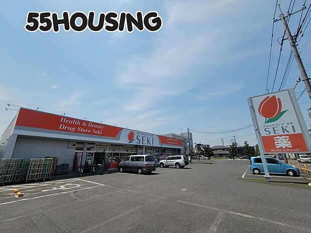 ドラッグストアセキ蓮田店 徒歩19分。 1460m
