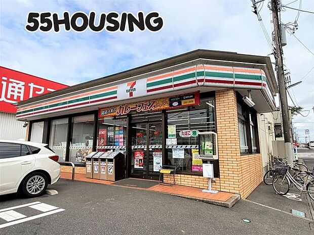 セブンイレブン越谷千間台東店 徒歩8分。 630m