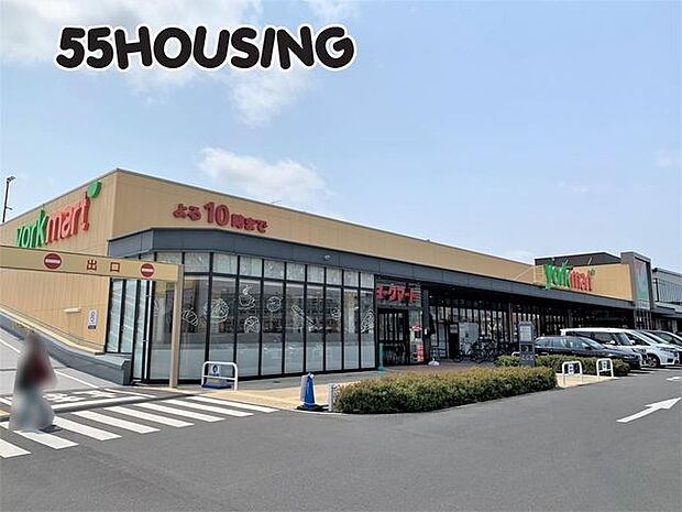 ヨークマートハレノテラス東大宮店 徒歩6分。 408m