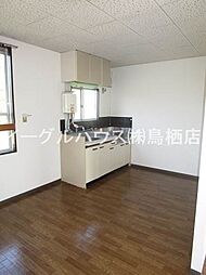 轟木ハイツB棟 201 2階2DKのリビング/ダイニング