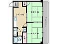 豊里シティハウス3階5.4万円