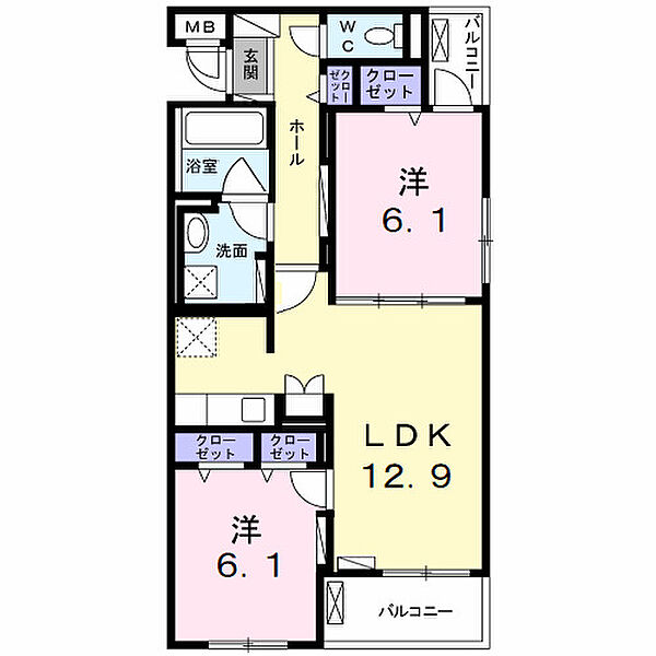 同じ建物の物件間取り写真 - ID:227080072066