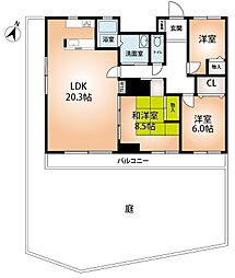 間取図画像 3LDK