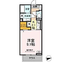 グランスクエアIII番館  ｜ 長野県長野市大字鶴賀田町（賃貸アパート1K・1階・30.27㎡） その2