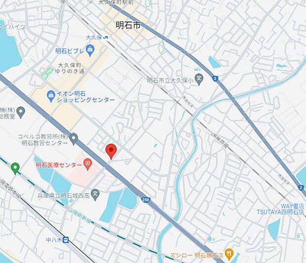 JR「大久保駅」まで徒歩約14分ですので、通勤、通学に便利な立地です。