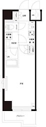 ルーブル南砂町弐番館 1Kの間取図画像