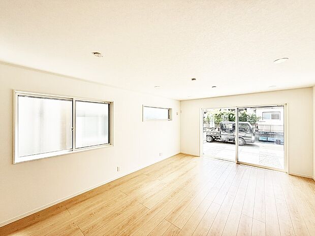 ■くつろぎと笑顔が集まる、心温まるリビング