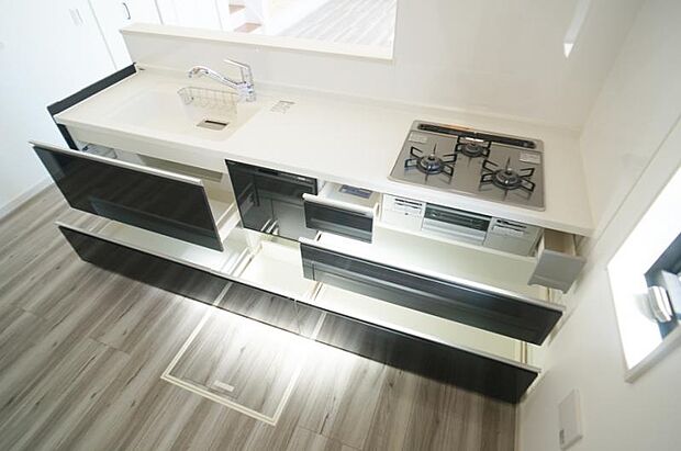 ■キレイに片付く、使いやすいキッチン