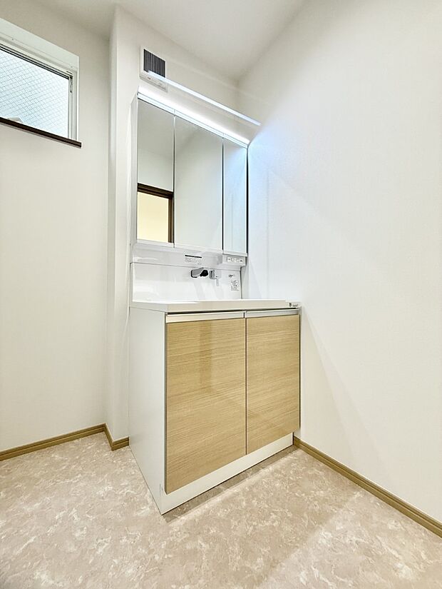 ■朝の準備がスムーズにできる広さです