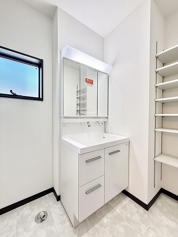 ■お洒落で清潔感のある洗面所