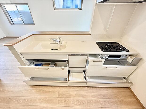 ■キレイに片付く、使いやすいキッチン