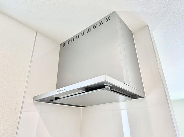 ■調理時の蒸気や匂いが換気扇に誘導され、効率的に排煙ができます。