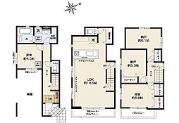 相模原市緑区橋本5丁目2期　新築戸建　全2棟　2号棟