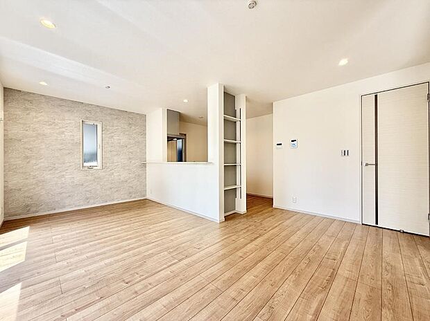 ■くつろぎと笑顔が集まる、心温まるリビング