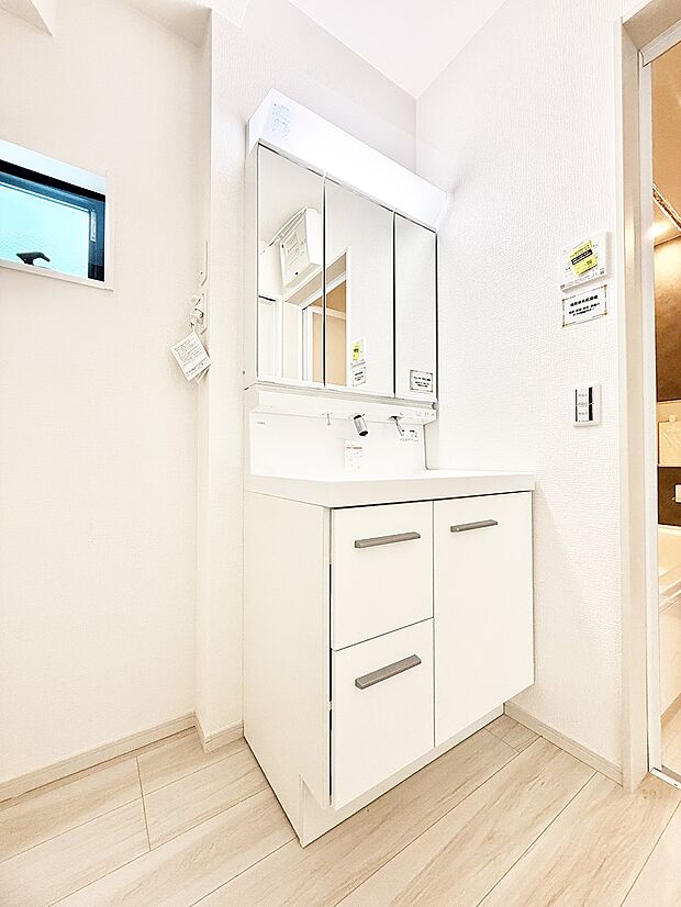■朝の準備がスムーズにできる広さです