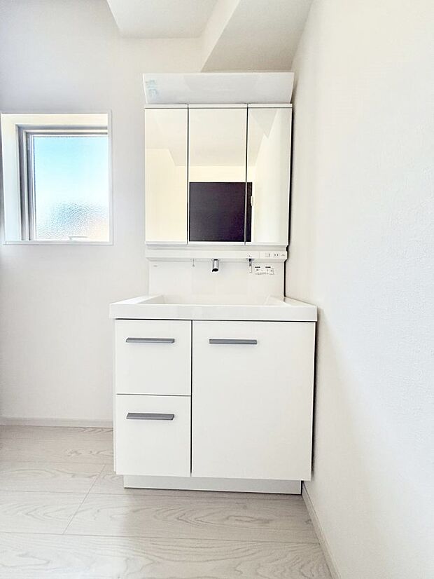 ■お洒落で清潔感のある洗面所