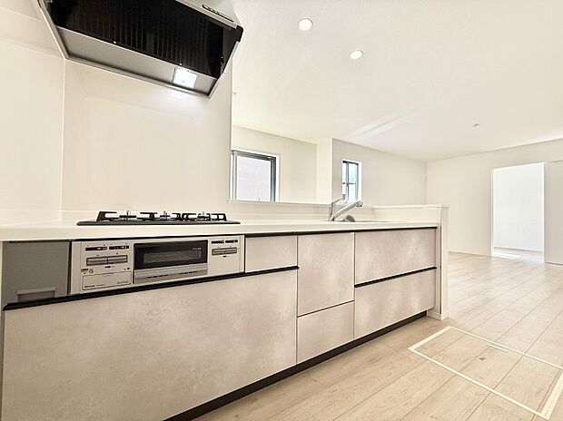 ■家族の絆を深める、温もりのあるキッチン