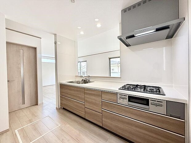 ■家族の絆を深める、温もりのあるキッチン