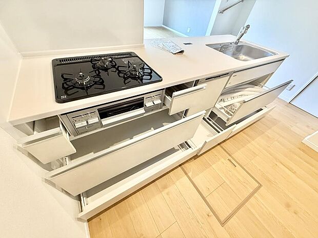 ■料理がもっと楽しくなる、快適なキッチン空間