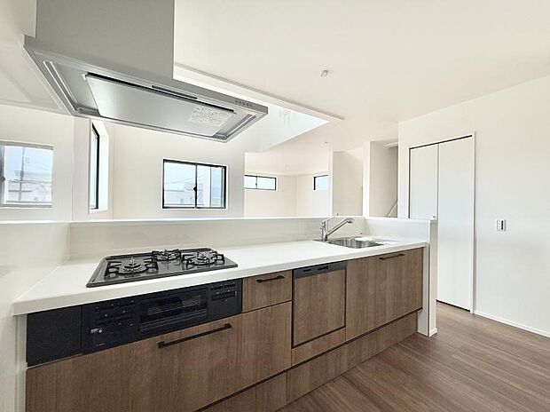 ■キレイに片付く、使いやすいキッチン