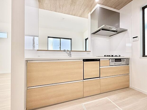 ■家族の絆を深める、温もりのあるキッチン