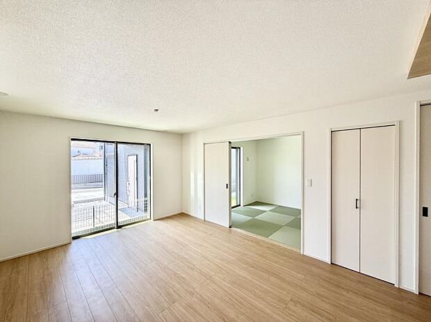 ■心落ち着く場所、ゆったり過ごせるリビング