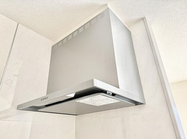 ■調理時の蒸気や匂いが換気扇に誘導され、効率的に排煙ができます。
