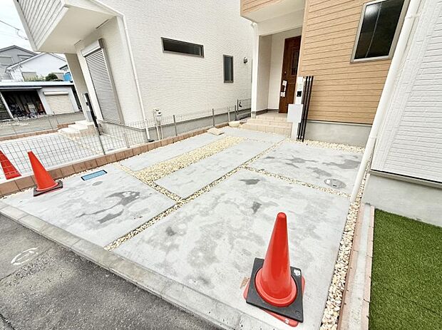 ■自宅にある駐車スペースなので安心ですね