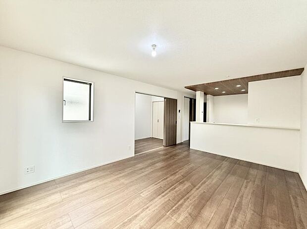 ■温もりを感じる、居心地のいいリビング