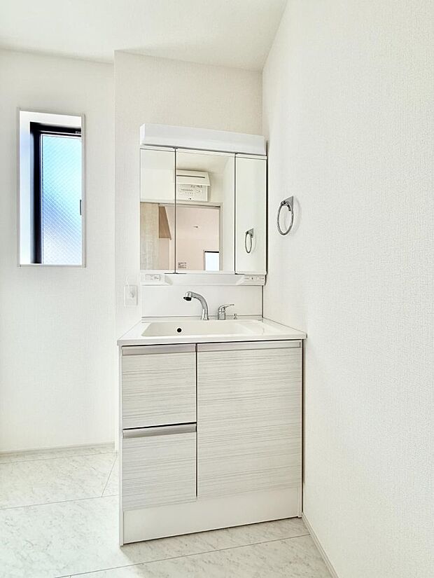 ■お洒落で清潔感のある洗面所