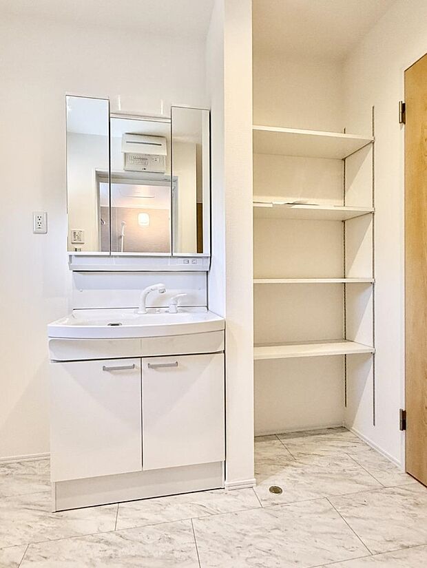 ■お洒落で清潔感のある洗面所