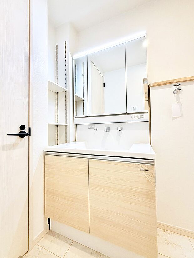 ■お洒落で清潔感のある洗面所