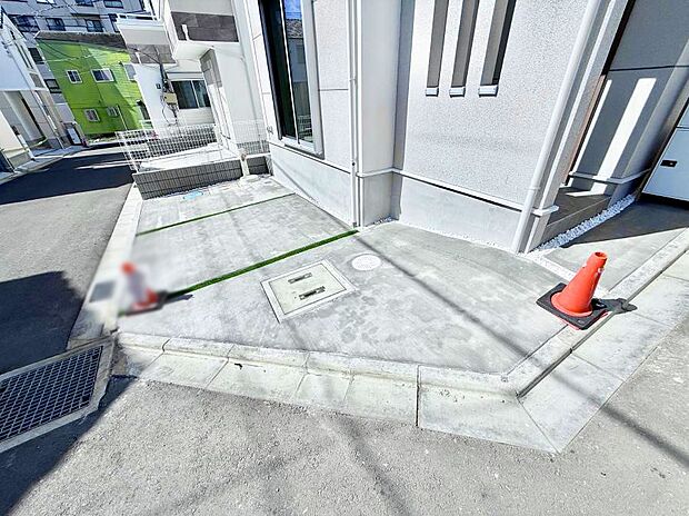■自宅にある駐車スペースなので安心ですね