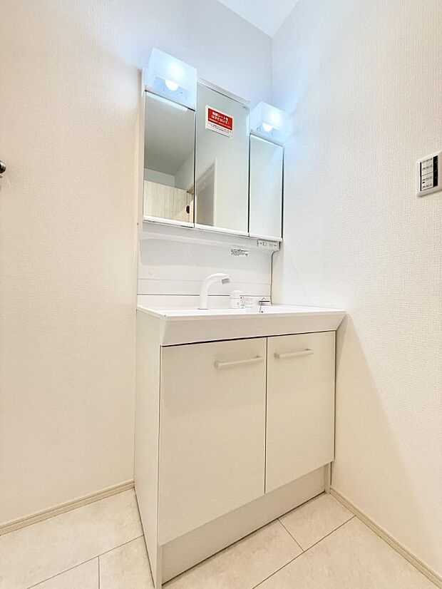 ■お洒落で清潔感のある洗面所