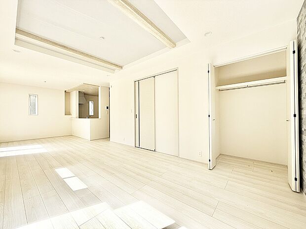 ■心落ち着く場所、ゆったり過ごせるリビング