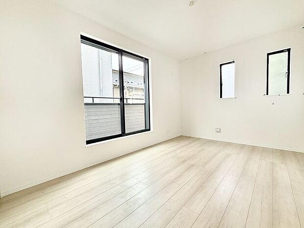 ■窓の配置や通気性の良い設計で部屋の空気がこもらず、常に新鮮な空気が流れます