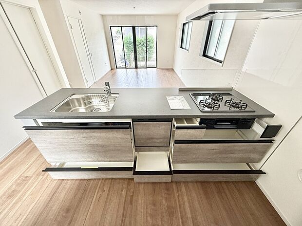 ■料理がもっと楽しくなる、快適なキッチン空間