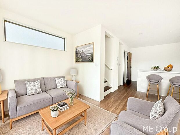 ■家具の配置がしやすく模様替えも楽しめる空間※家具はCGです