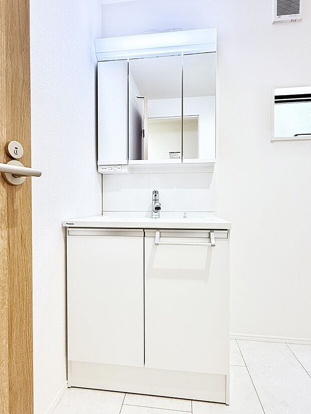 ■お洒落で清潔感のある洗面所