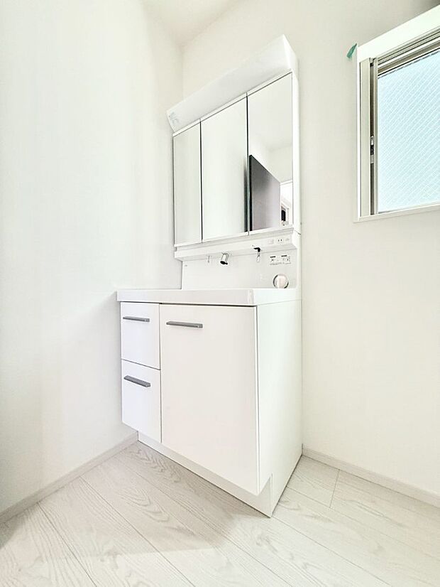 ■朝の準備がスムーズにできる広さです