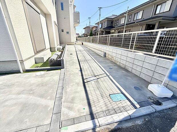 ■快適な駐車スペースで安心