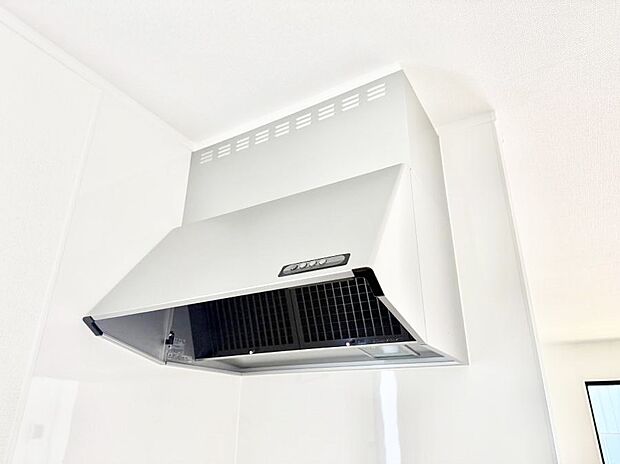 ■調理時の蒸気や匂いが換気扇に誘導され、効率的に排煙ができます。