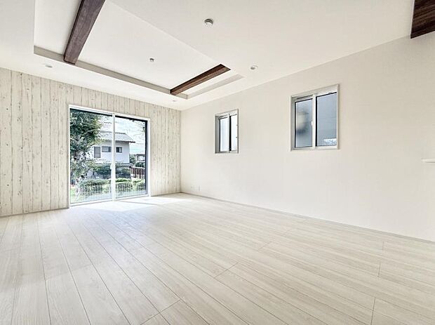 ■くつろぎと笑顔が集まる、心温まるリビング